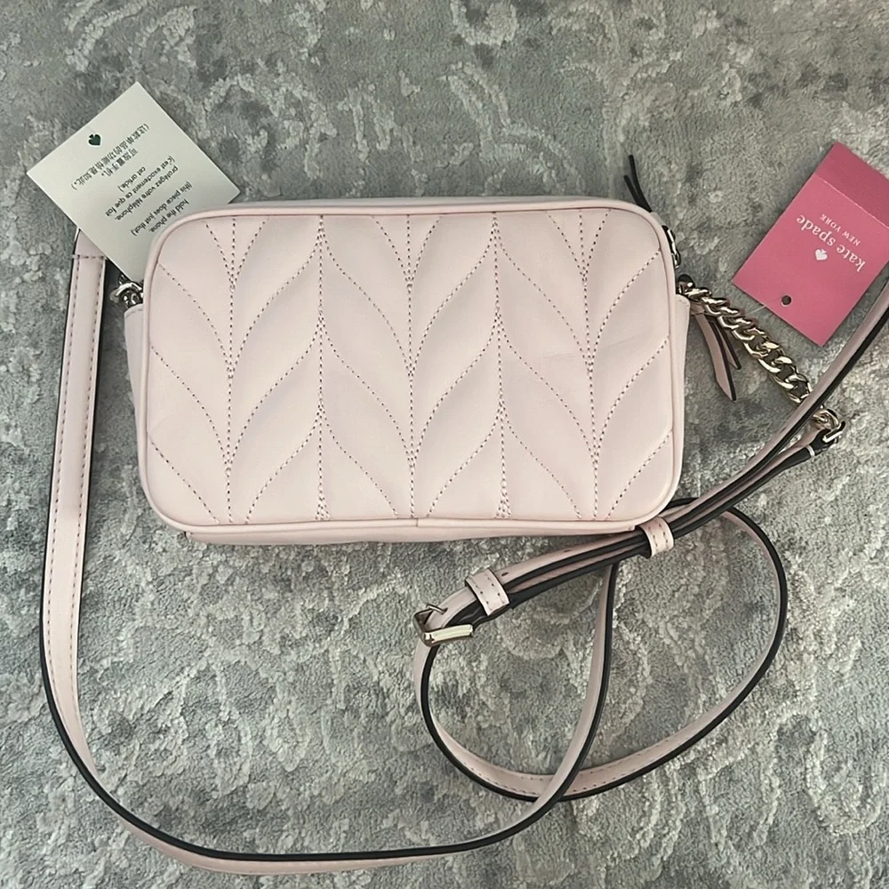 Kate Spade cross body light pink purse